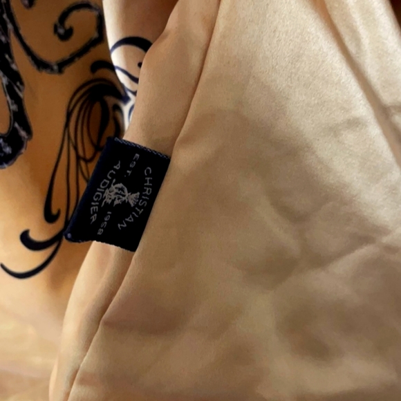 Christian Audiger Y2K Black & Gold Panther Monogram Hoodie - Picture 13 of 15